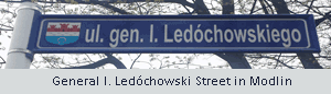 Street in Modlin